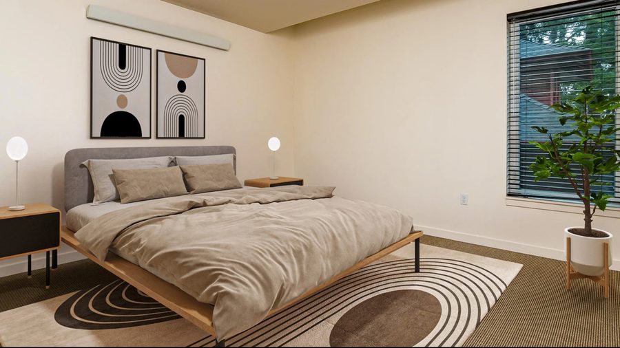Comfortable bedrooms